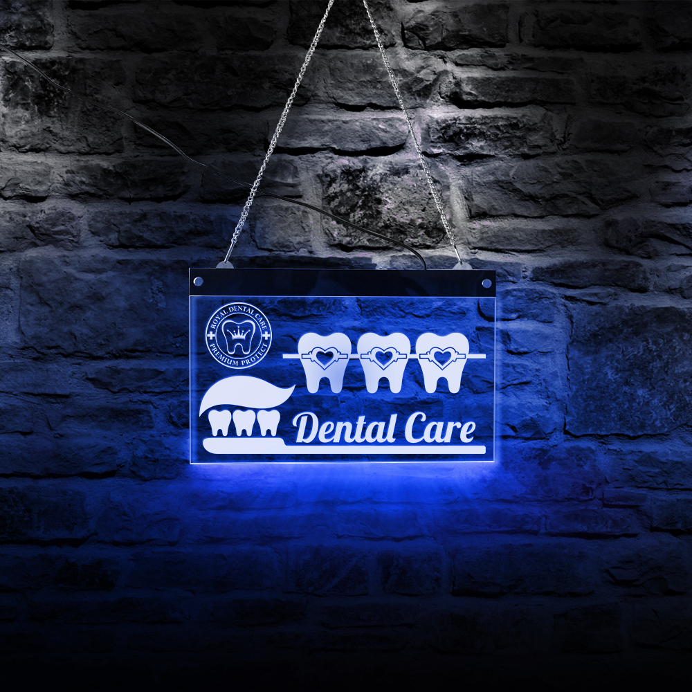Dentist Dental Care LED Neon S - Home Cinema Logo ulasan dan harga