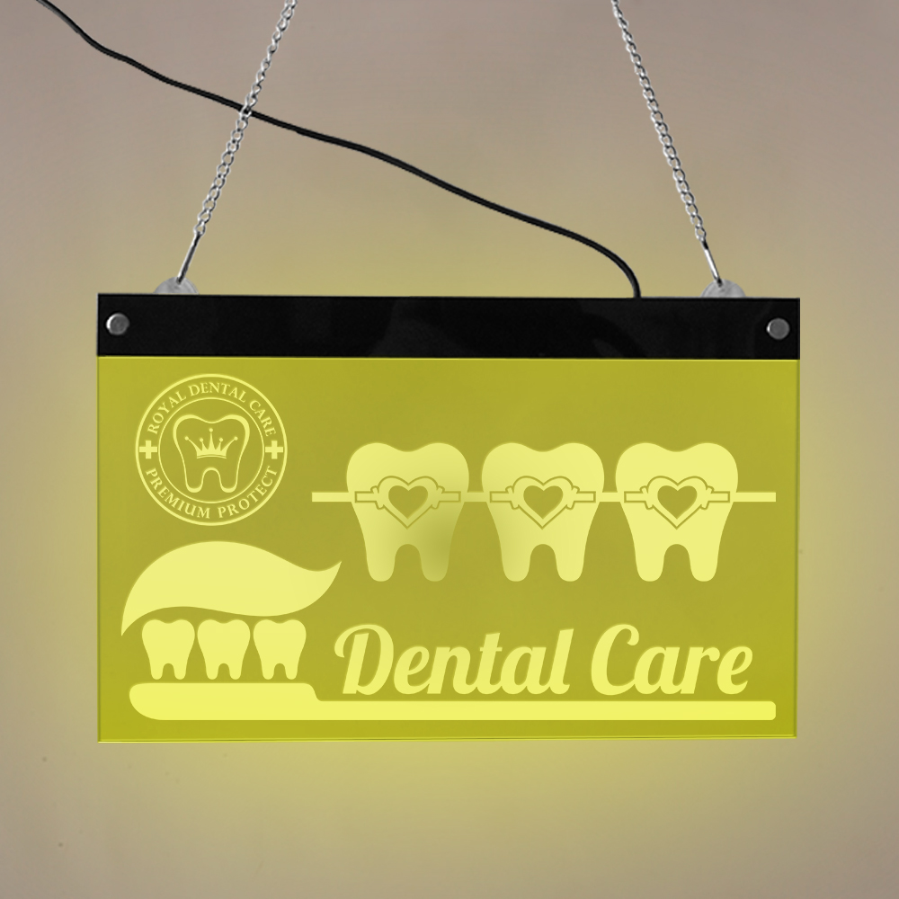 Dentist Dental Care LED Neon S - Home Cinema Logo ulasan dan harga