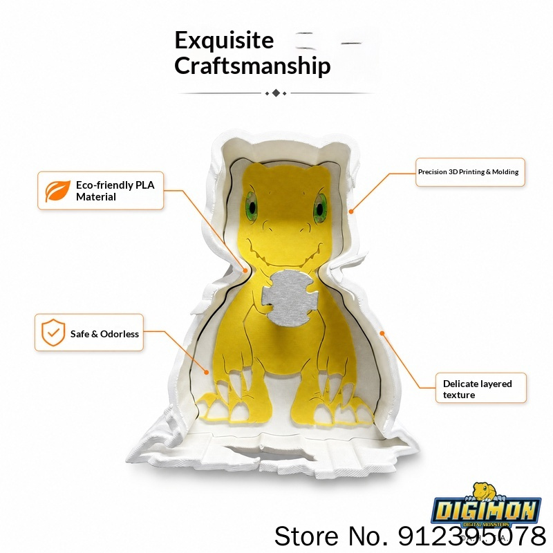 New Digital Monsters Anime Agu - Home Cinema Lighting ulasan dan harga