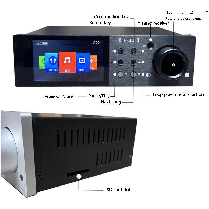 HIFI Music Player Dual 9038Q2M - Home Cinema Samsung 5.1 ulasan dan harga
