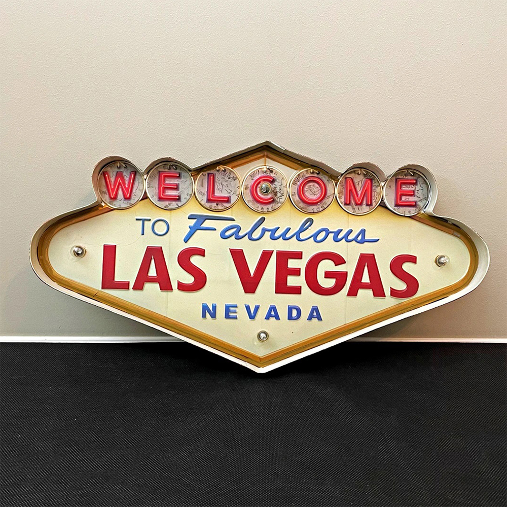 Las Vegas Retro Light Sign,50s - Home Cinema Logo ulasan dan harga