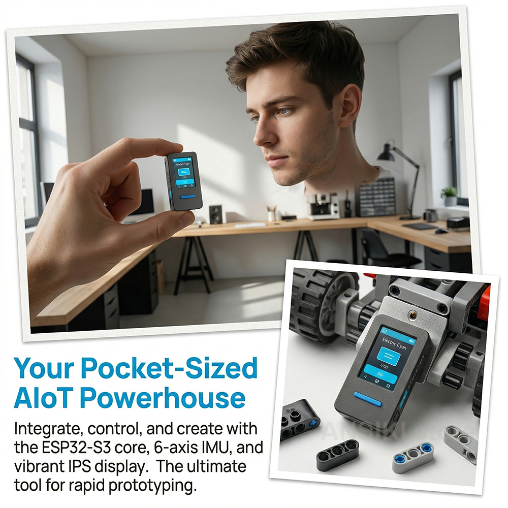 M5Stack M5StickS3 ESP32-S3 IoT - Home Cinema Kit ulasan dan harga