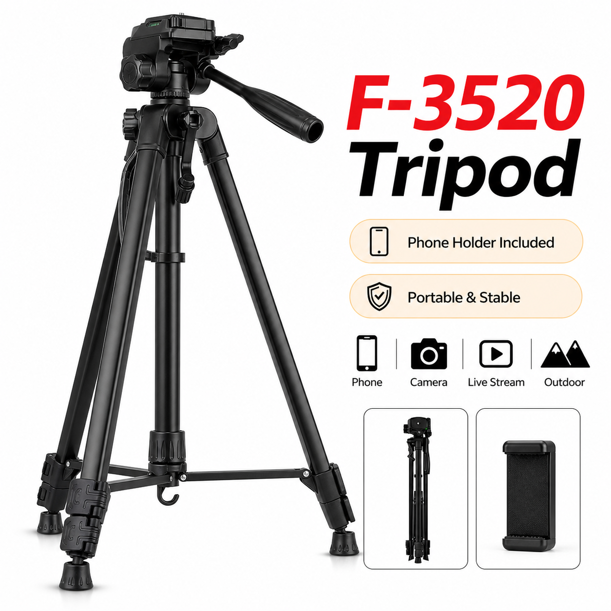 Heavy Duty Aluminum Tripod wit - Projector Carrying Bag ulasan dan harga