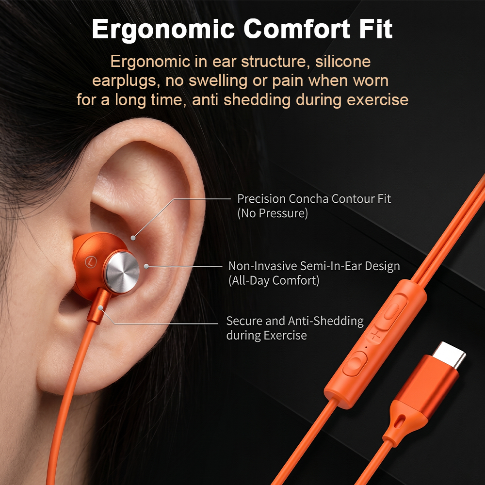 USB Type C Wired Headphones Fo - Home Cinema Amazon ulasan dan harga