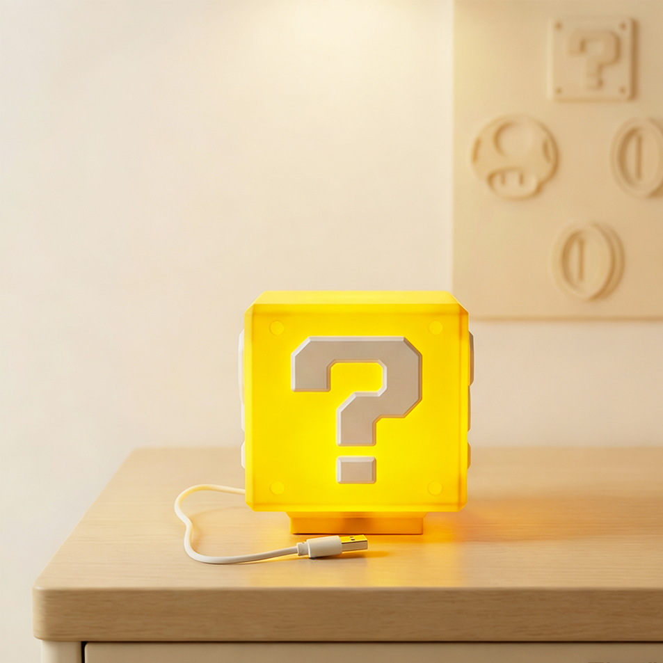 2026Question Block Lamp with S - Home Cinema Lighting ulasan dan harga