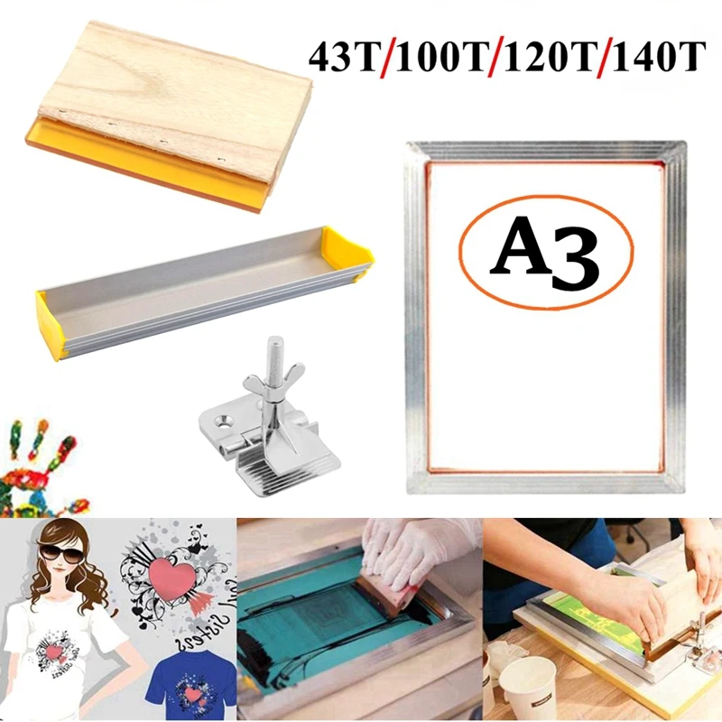 A3 Screen Printing Kit Aluminu - Home Cinema Kit ulasan dan harga