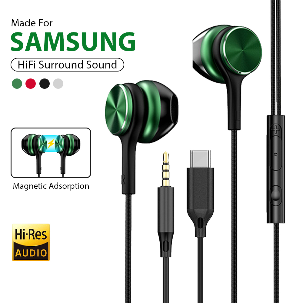 Type C Wired Headphones HiFi S - Home Cinema Amazon ulasan dan harga