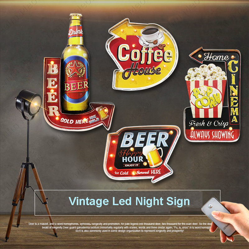 Ice Cold Beer LED Neon Light S - Home Cinema Logo ulasan dan harga