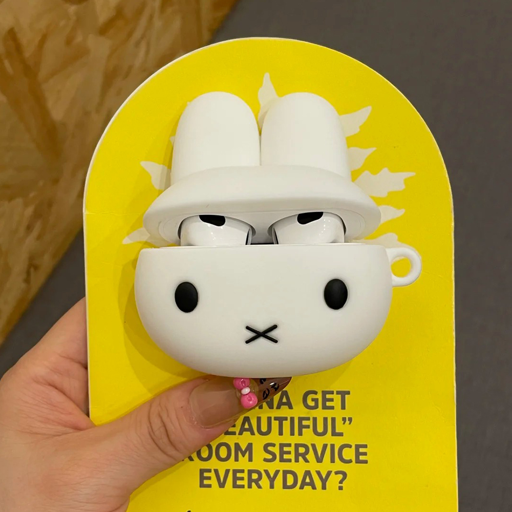 Miffy Rabbit Protective Airpod - Home Cinema Apple ulasan dan harga