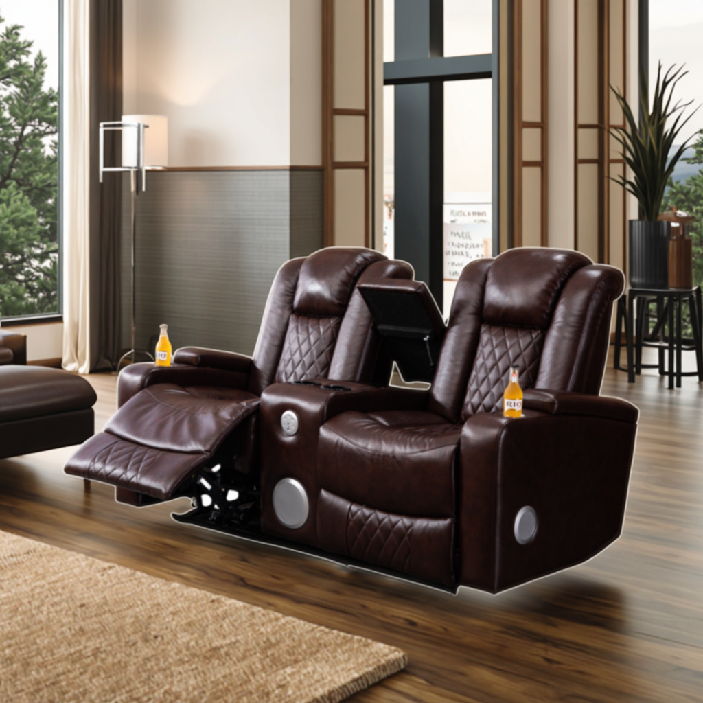 Modern Two-Seater Cinema Recli - Home Cinema Lounge ulasan dan harga