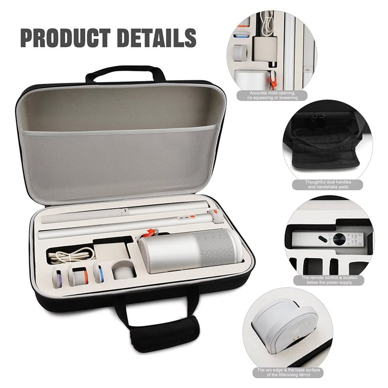 ABKI-Hard Shell Carrying Case  - Projector Carrying Bag ulasan dan harga