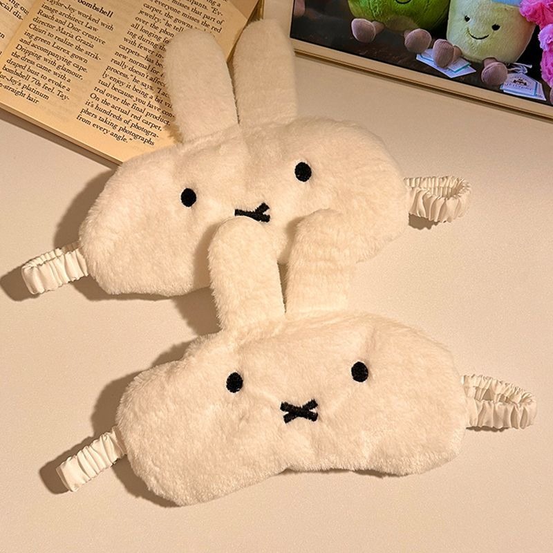 Cute Miffy Plush Sleep Eye Mas - Home Cinema Lighting ulasan dan harga