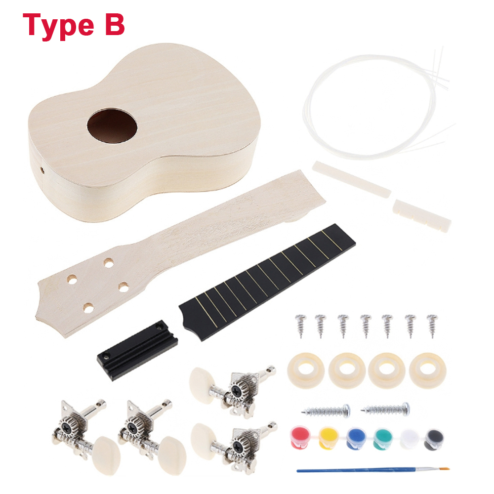 DIY Ukulele  21 Inch  Kit Deer - Home Cinema Kit ulasan dan harga