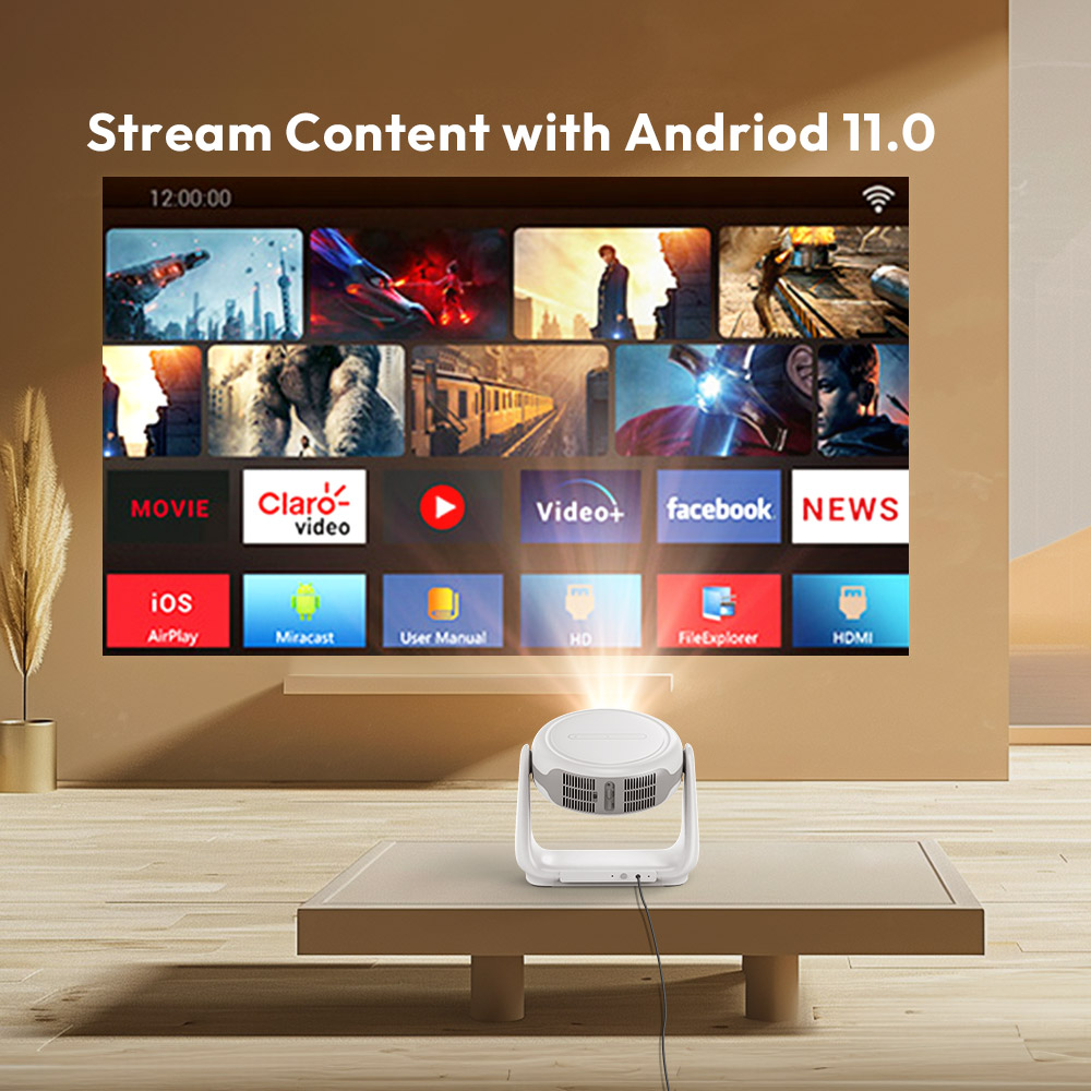Vevshao A10 Smart 1080P Projec - Home Cinema Kit ulasan dan harga